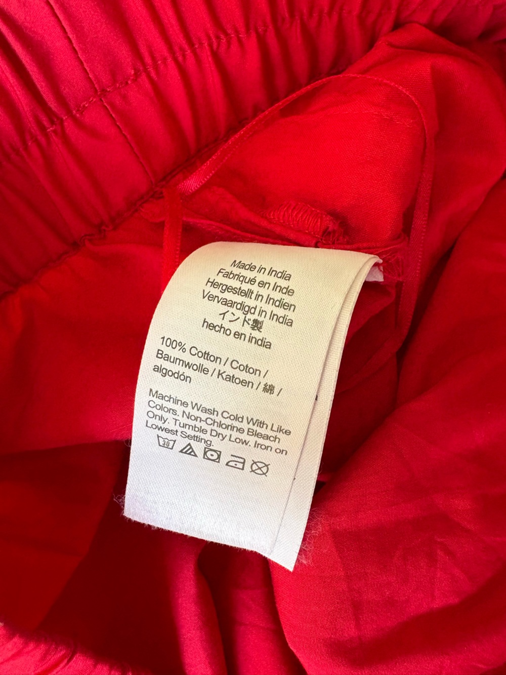 Madewell Red A-Line Maxi Skirt - Picture 8 of 8